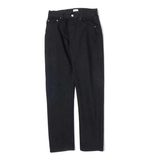 ブラックスビンコットン13.5ozストレートデニム BLACK (PTM-1STB