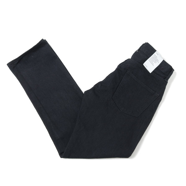 ブラックスビンコットン13.5ozストレートデニム BLACK