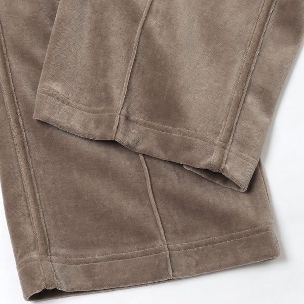 ORGANIC COTTON VELOUR PANTS