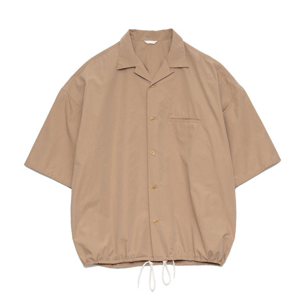 Open Collar Wind H/S Shirt