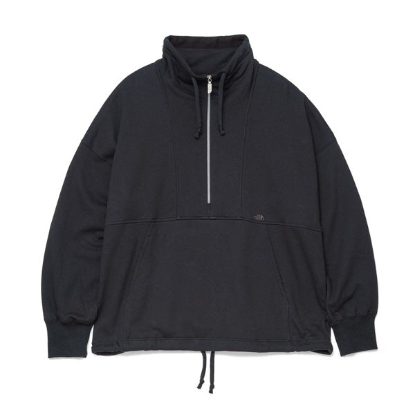 Half-zip sweat anorak