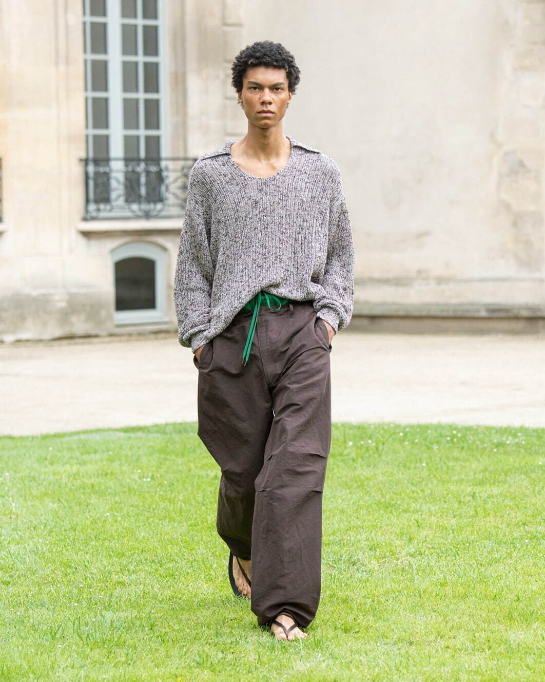 HIGH DENSITY FINX LINEN WEATHER FIELD PANTS