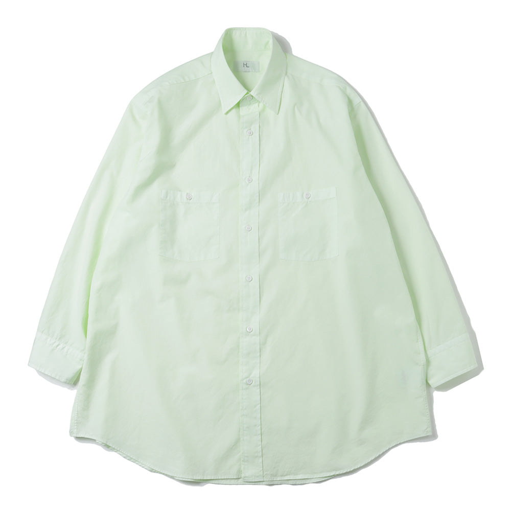 ヘリル herill Suvin Work Shirts  ライトグレー　2