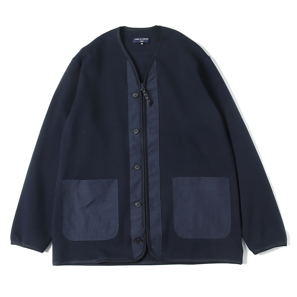 Cotton-filled jersey x cotton nylon taffeta T004