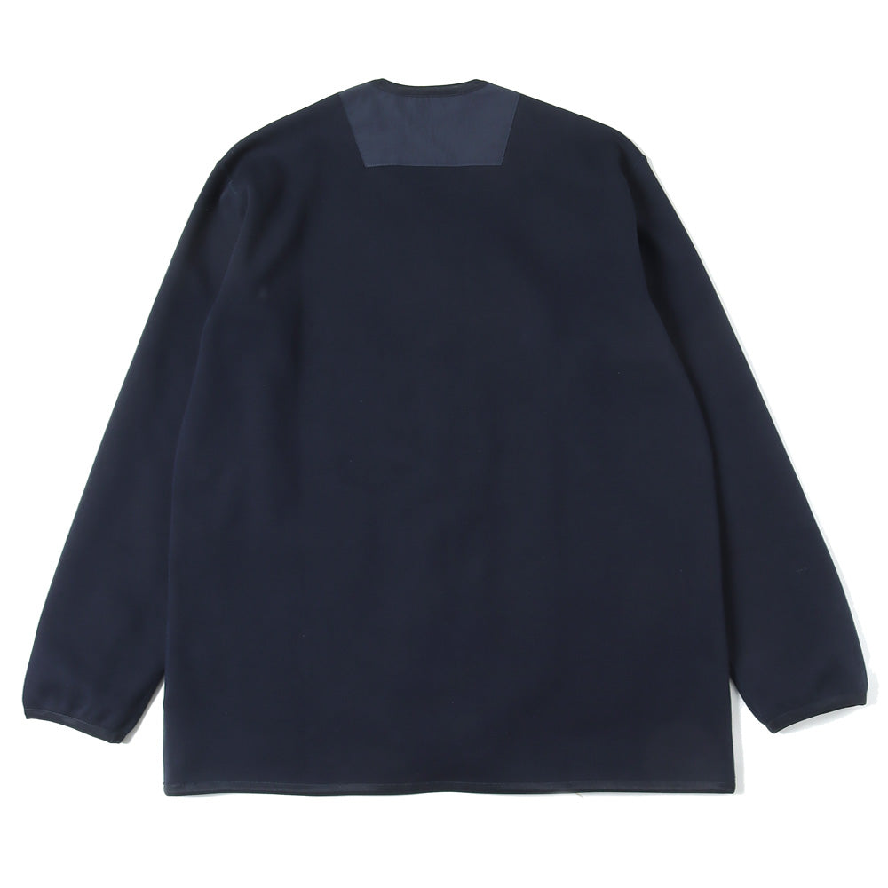 Cotton-filled jersey x cotton nylon taffeta T004