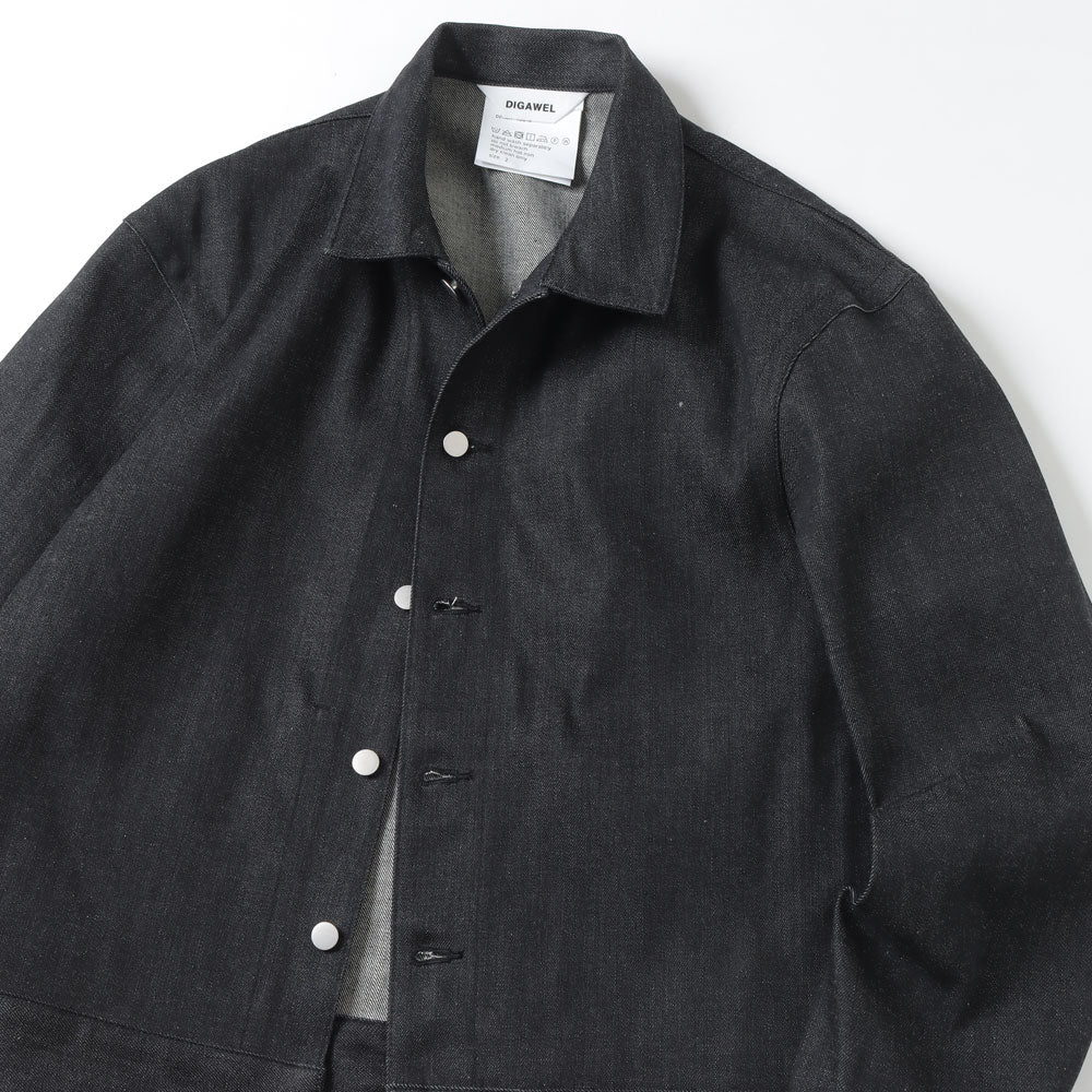 DENIM JACKET (BLACK)