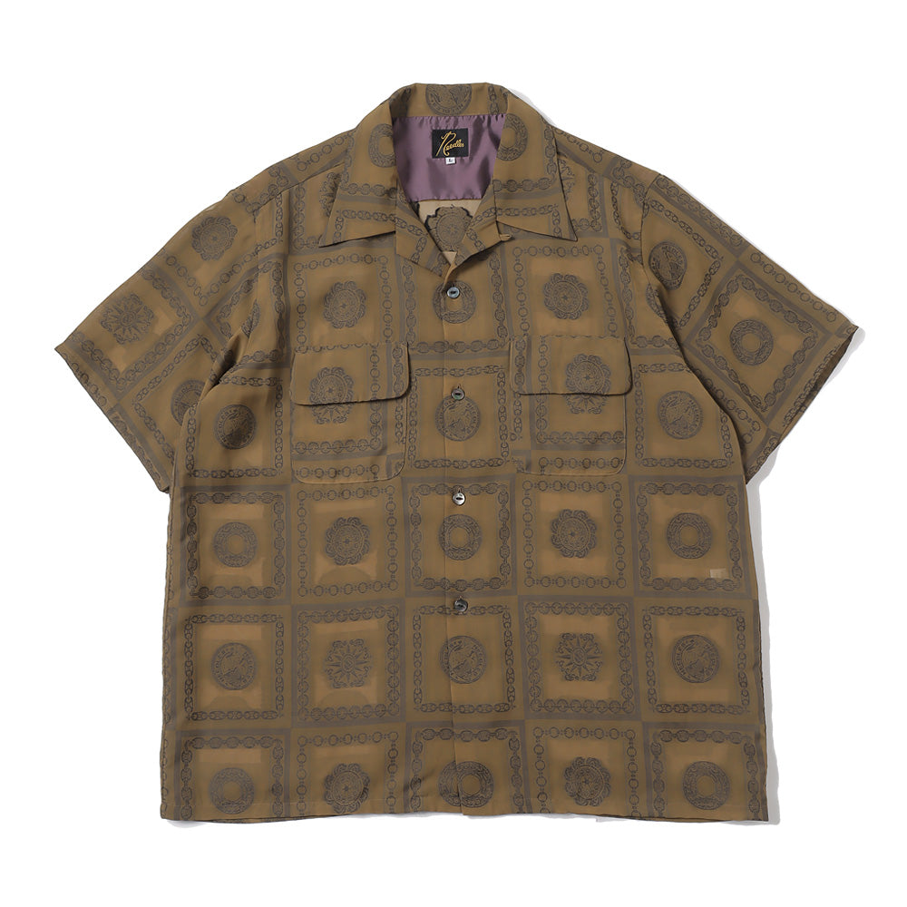 S/S Classic Shirt - PE/R Chain Border Jq.