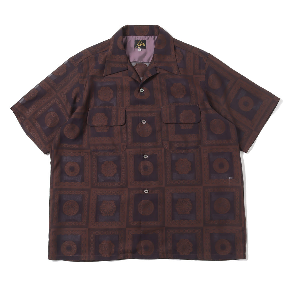 S/S Classic Shirt - PE/R Chain Border Jq.