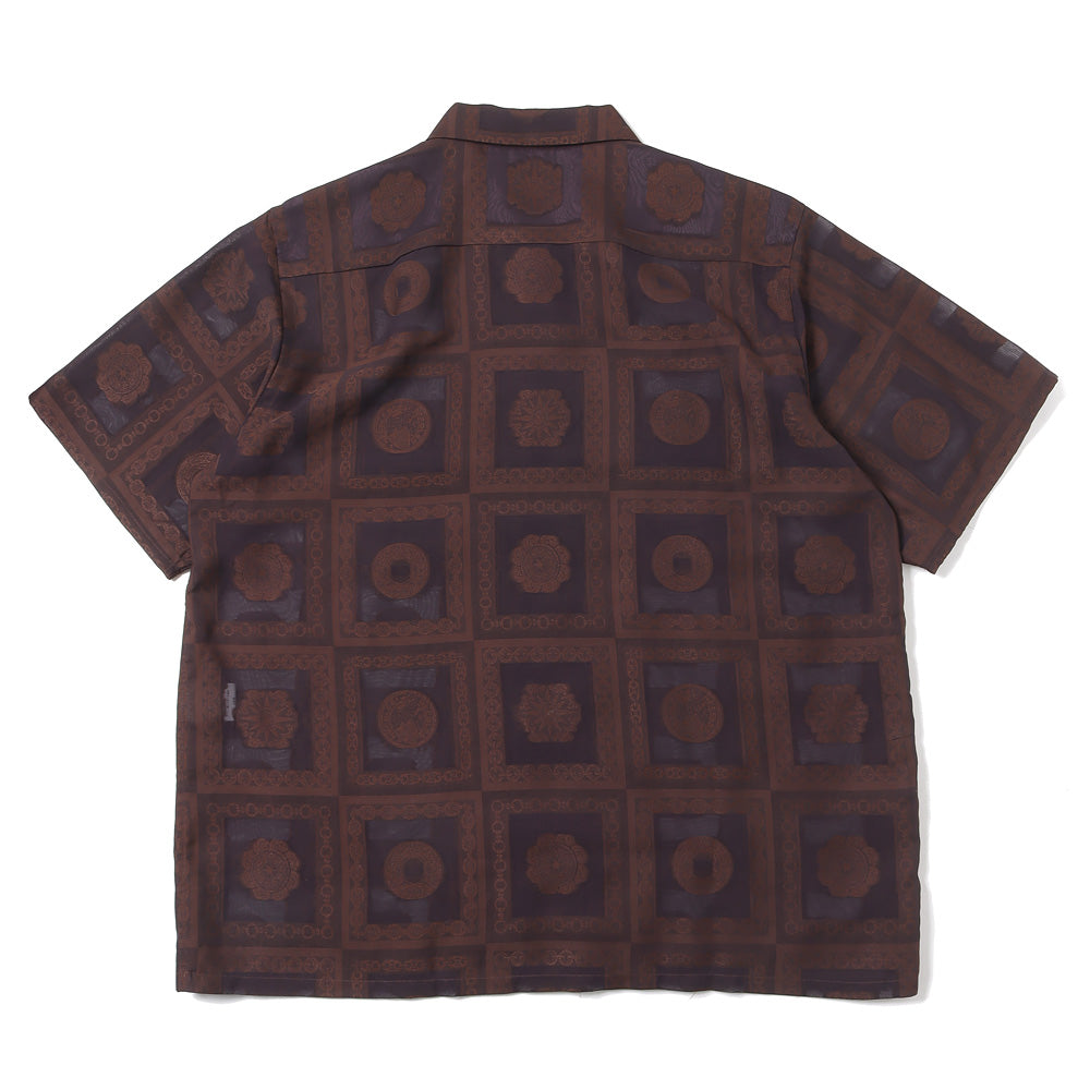 S/S Classic Shirt - PE/R Chain Border Jq.