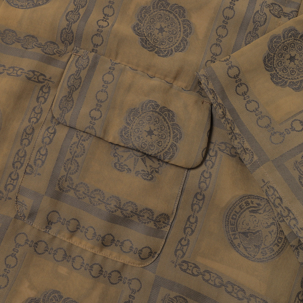 S/S Classic Shirt - PE/R Chain Border Jq.
