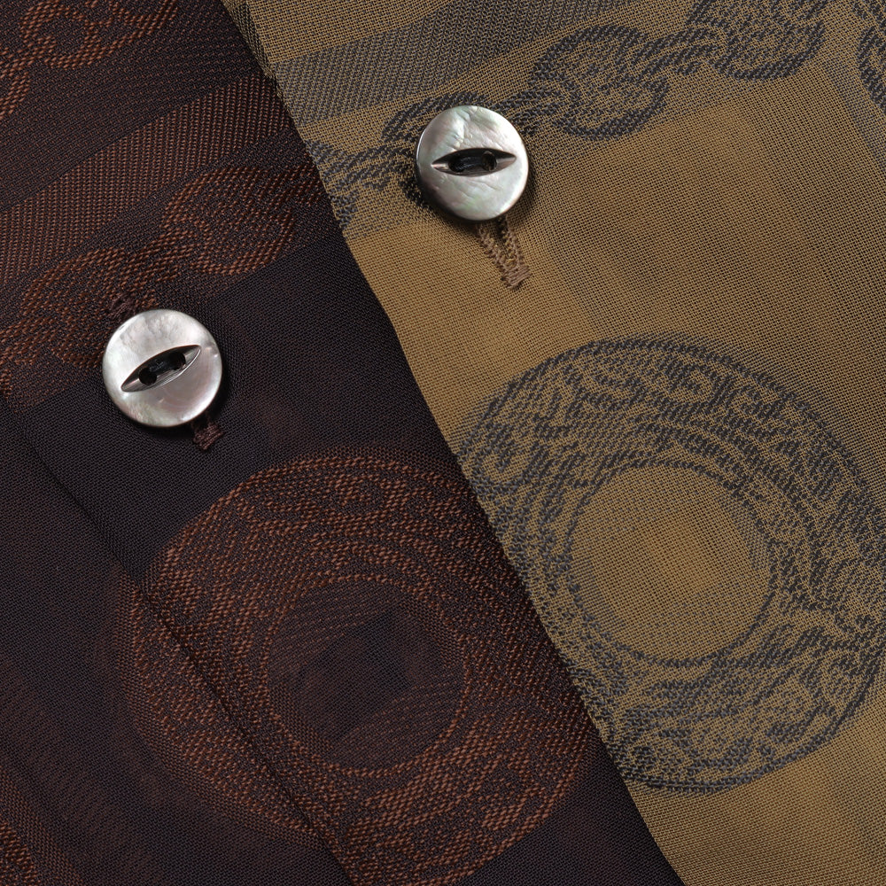 S/S Classic Shirt - PE/R Chain Border Jq.