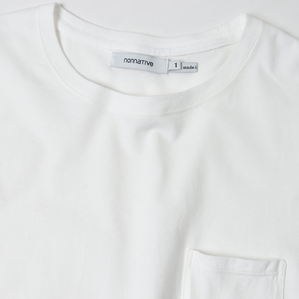 DWELLER S/S TEE COTTON JERSEY OVERDYED