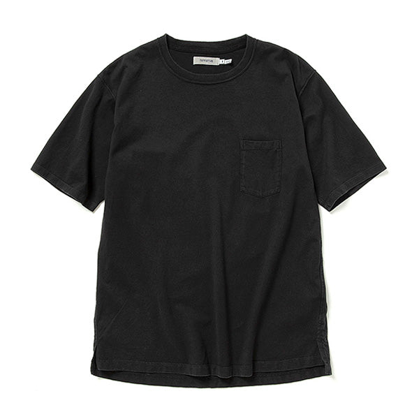 DWELLER S/S TEE COTTON JERSEY OVERDYED