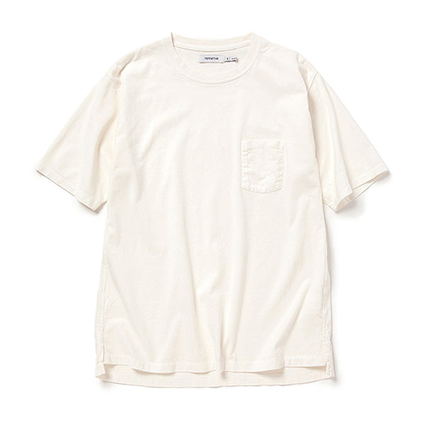 DWELLER S/S TEE COTTON JERSEY OVERDYED