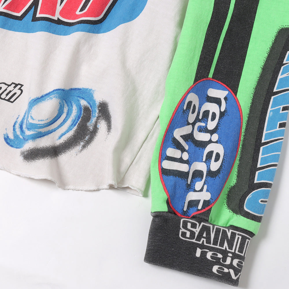 LS TEE/MOTOCLOSS/WHITE