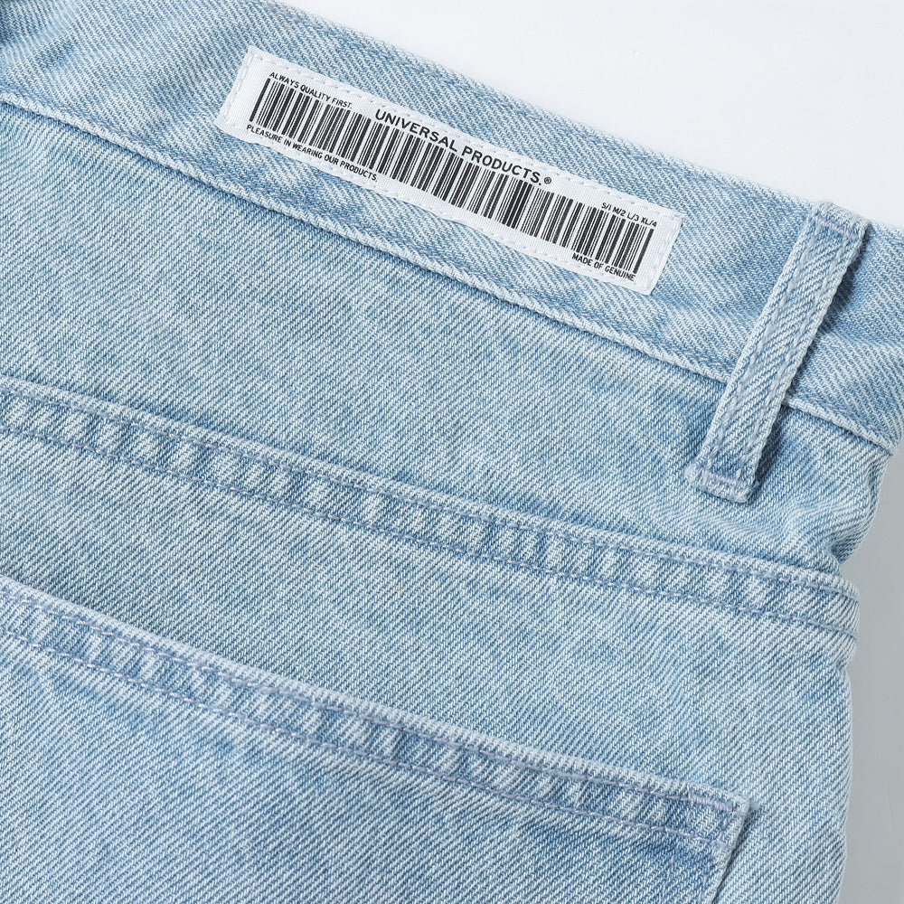 5POCKET BUGGIE DENIM SHORTS