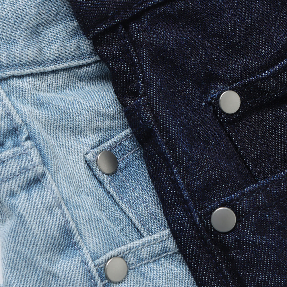 5POCKET BUGGIE DENIM SHORTS