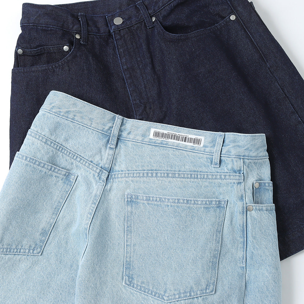 5POCKET BUGGIE DENIM SHORTS
