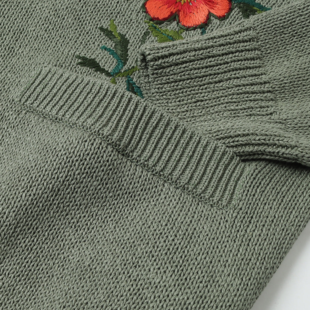 Cotton Jersey x Embroidery N002