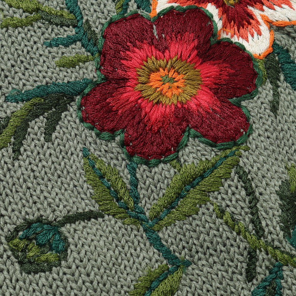 Cotton Jersey x Embroidery N002