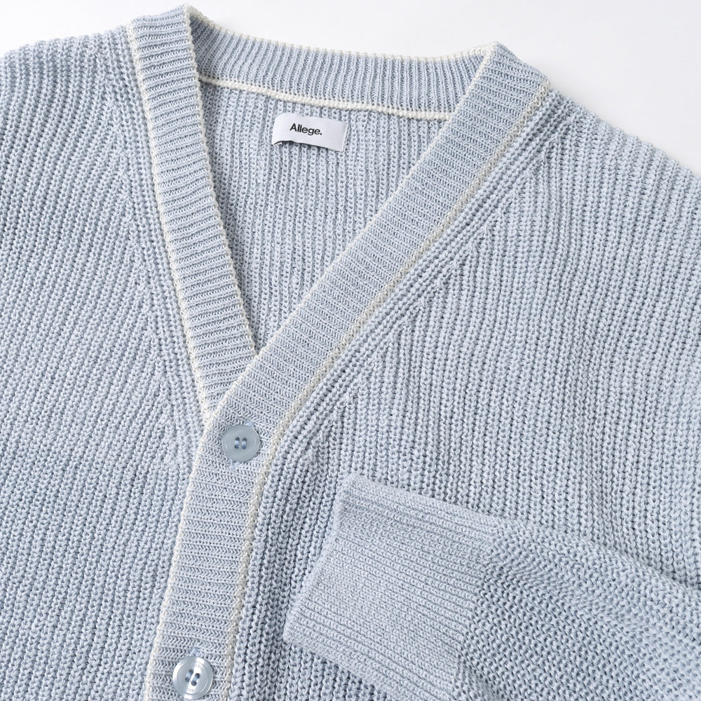 Ribbed Cardigan