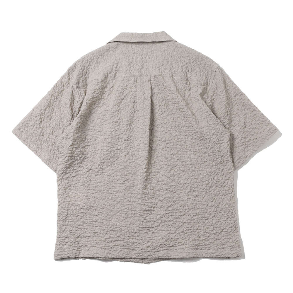 Open Collar S/S Shirt