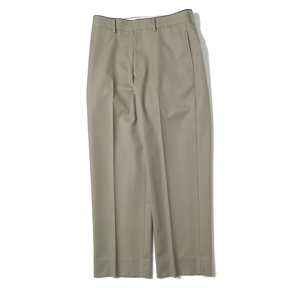 裾周り48cmA PRESSE Covert Cloth Trousers - スラックス