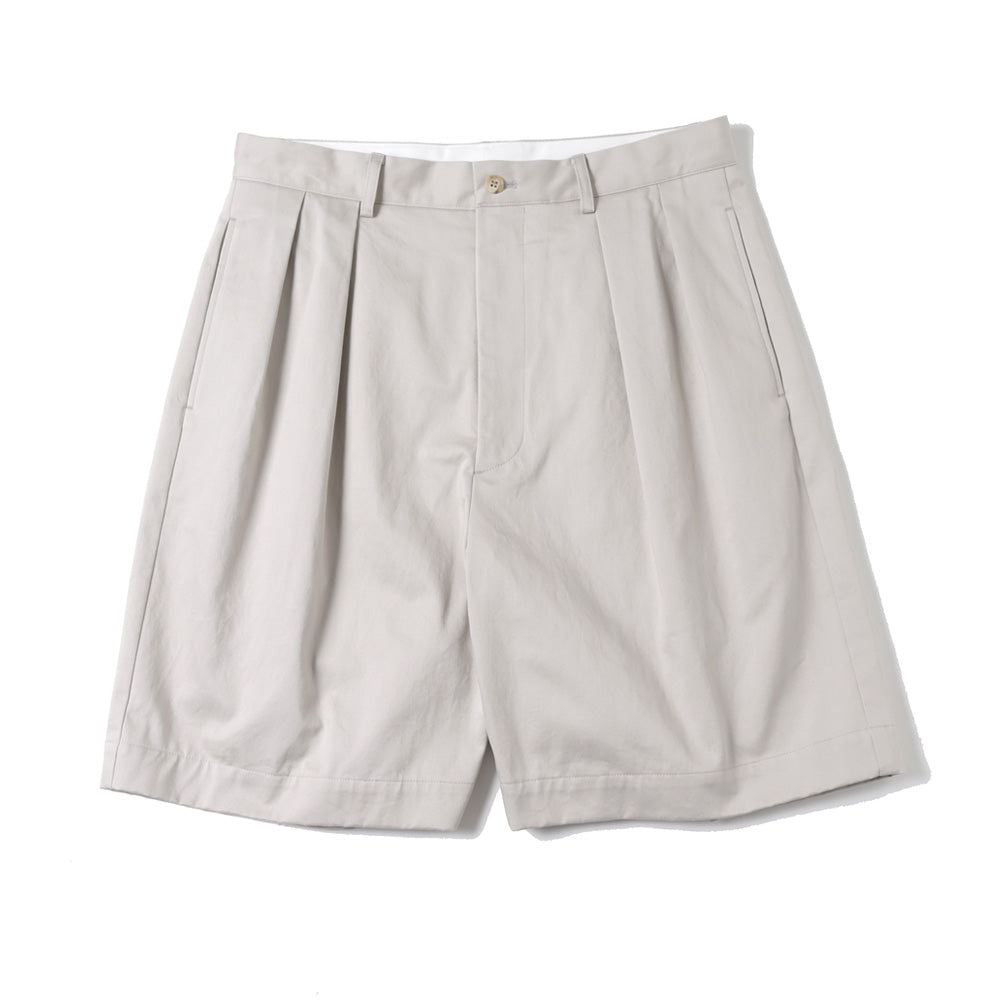 A.PRESSE (ア プレッセ) Two Tuck Chino Shorts 23SAP-04-02H (23SAP