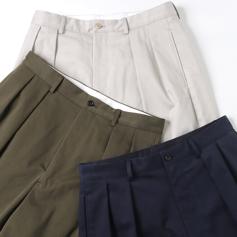 Two Tuck Chino Shorts