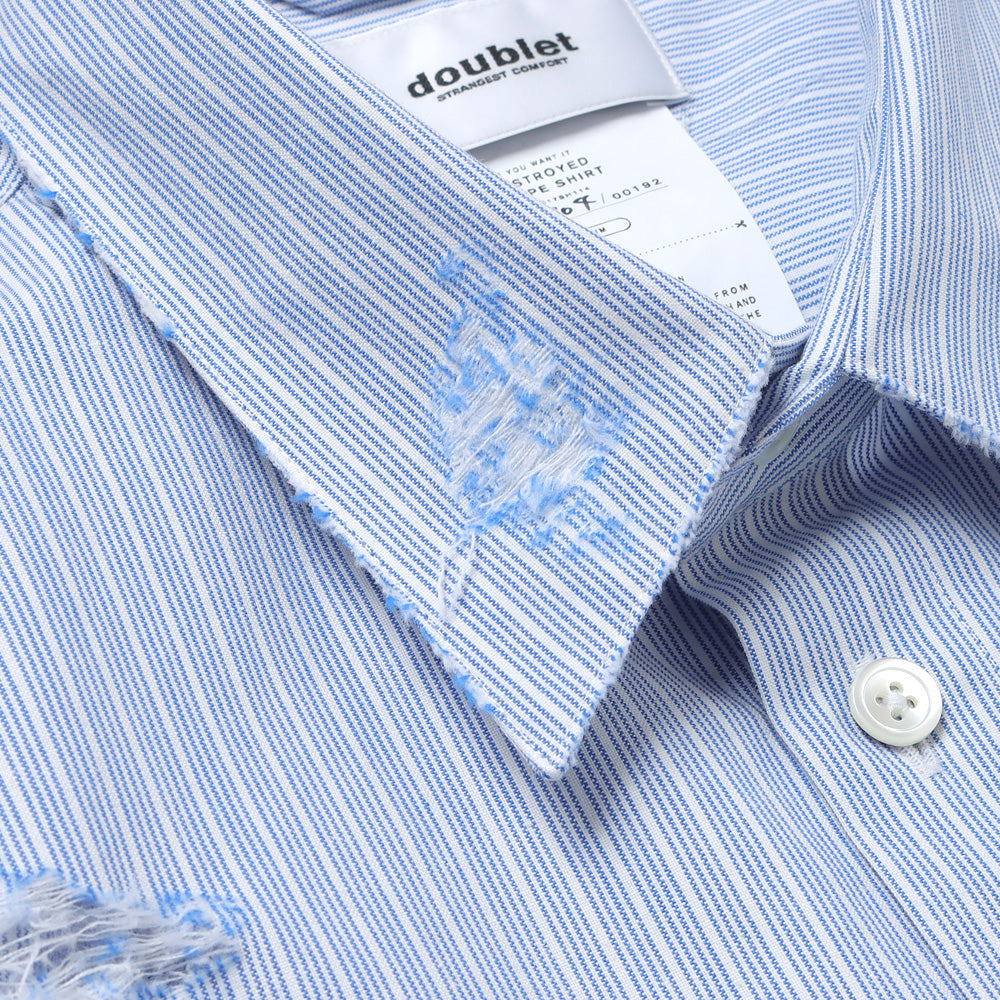 DESTROYED STRIPE SHIRT