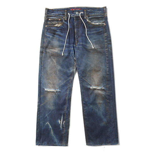 Cotton twill print Levi's double name BerBerJin P902