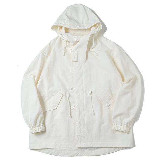 Nylon High Neck Parka