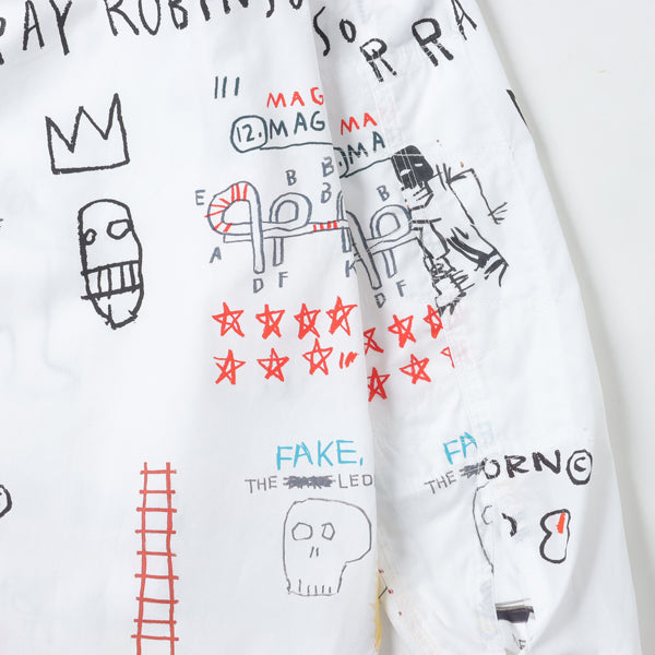 Cotton broadcloth print Jean-Michel Basquiat B012