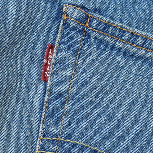 綿デニム製品加工Levi's Wネーム Keith Haring P201