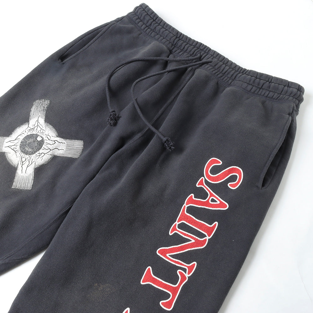 SWEAT PANTS / EYEBALL / BLACK