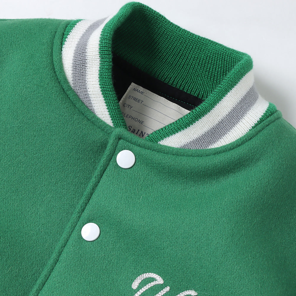 SA-VARSITY JKT/PIGEN/GREEN
