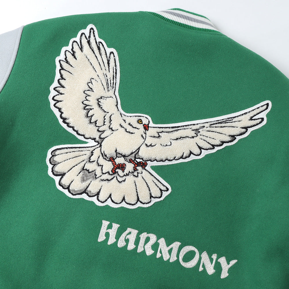 SA-VARSITY JKT/PIGEN/GREEN