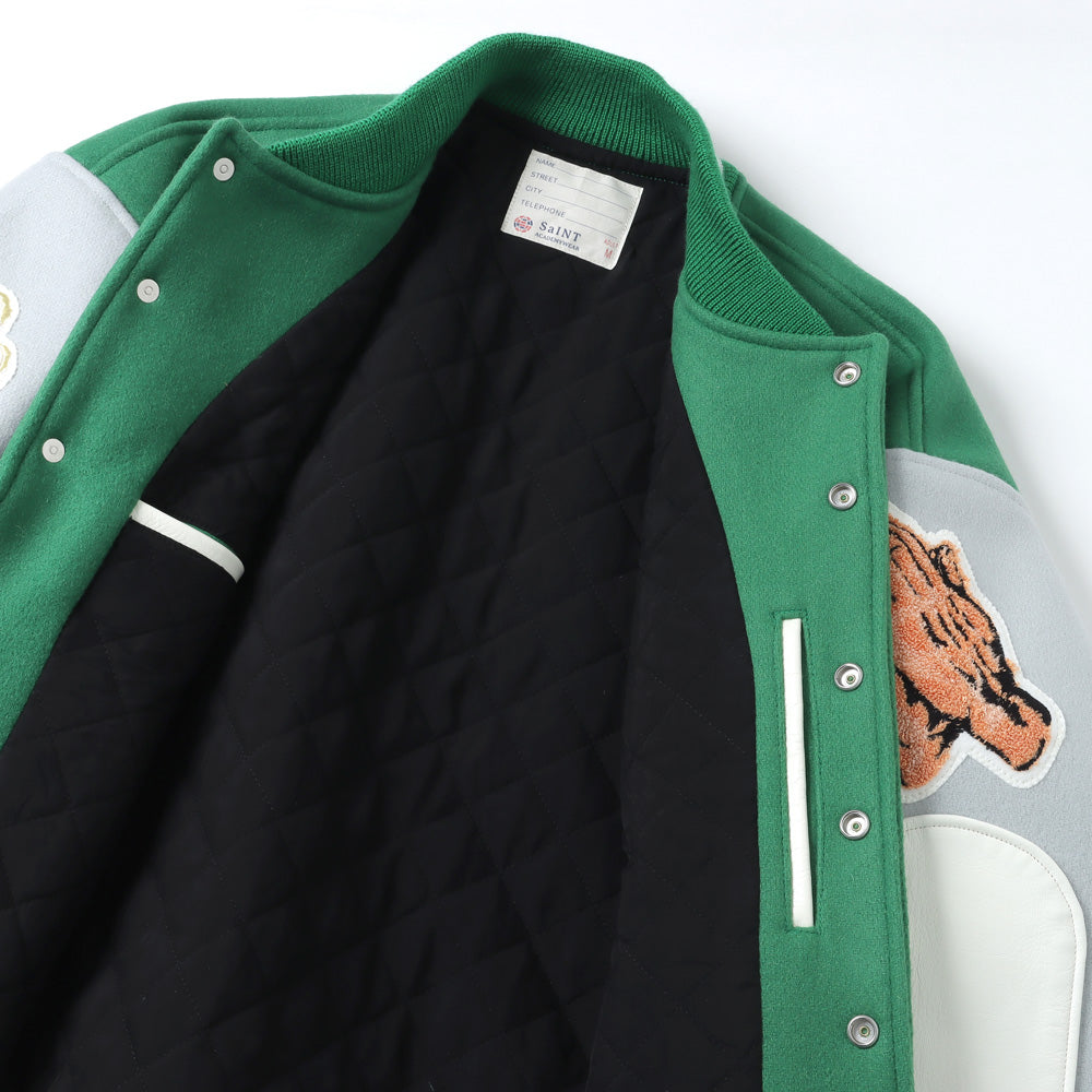 SA-VARSITY JKT/PIGEN/GREEN