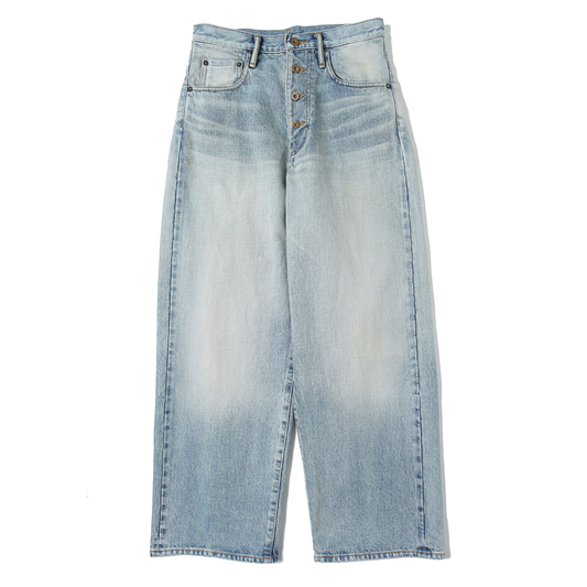 FADED CLASSIC DENIM PANTS