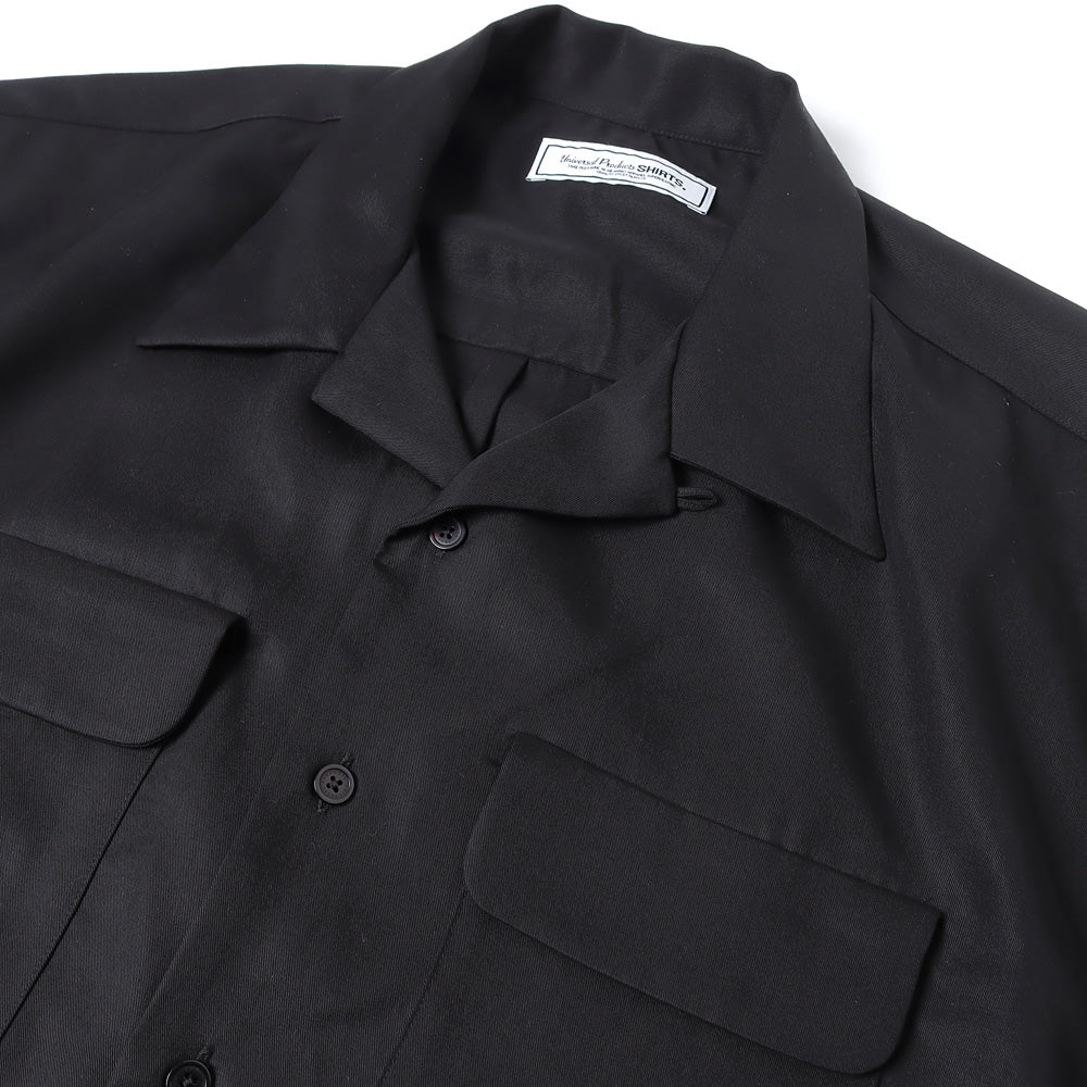 OPEN COLLAR L/S SHIRT