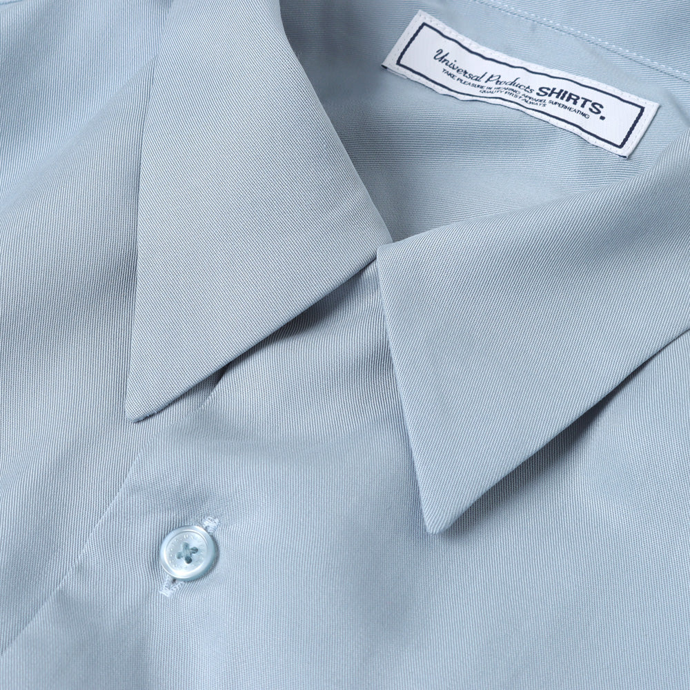 OPEN COLLAR L/S SHIRT