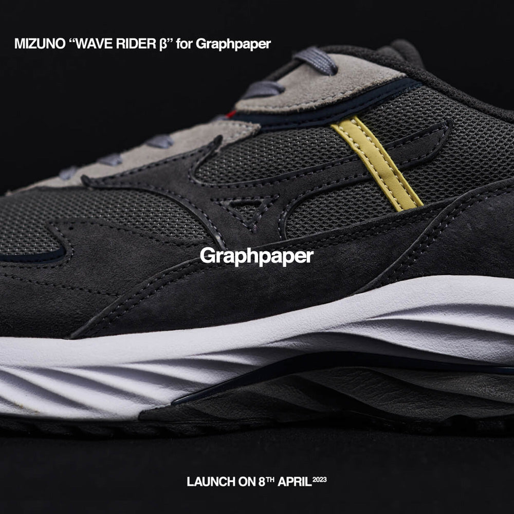 MIZUNO “WAVE RIDER β” for Graphpaper