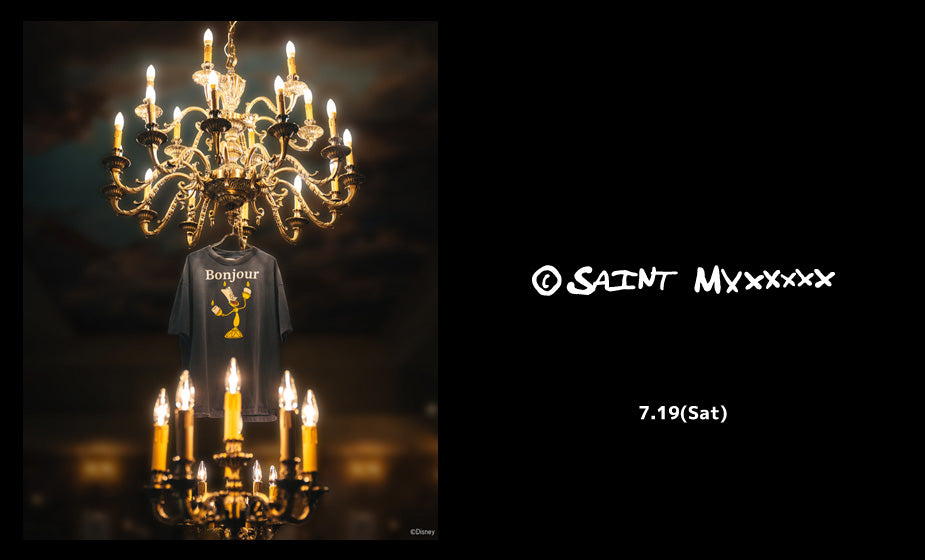 SAINT Mxxxxxx (セントマイケル) より、7月19日（土）発売アイテムをご紹介