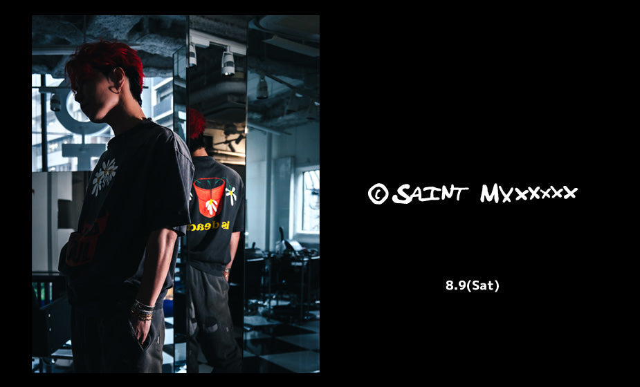 SAINT Mxxxxxx (セントマイケル) 8月9日（土）発売アイテム