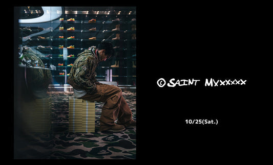 SAINT Mxxxxxx (セントマイケル) 10月25日(土)発売アイテム