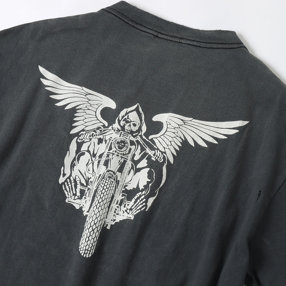 NH-SS TEE/ SKULL BIKE/BLK