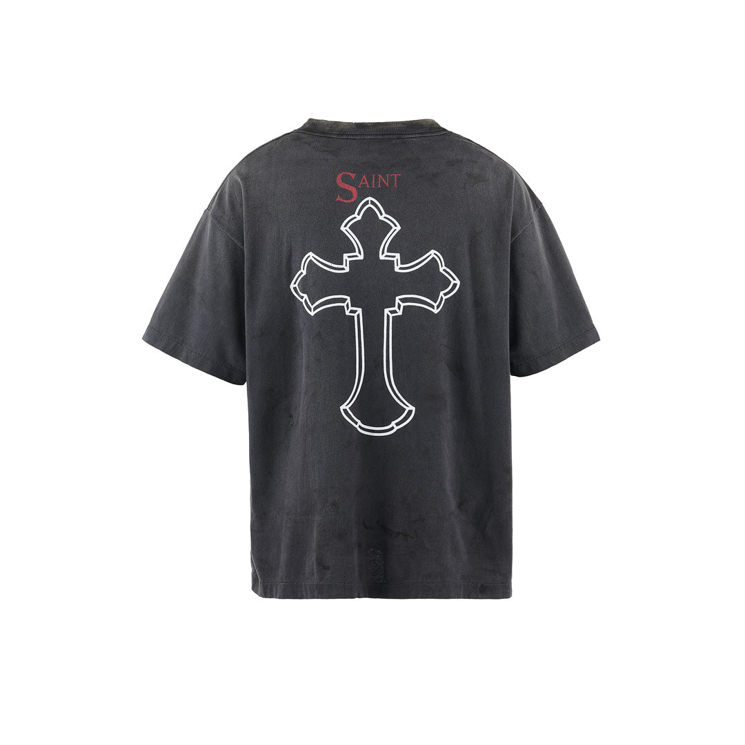 SAINT Mxxxxxx × ２PAC S/S TEE 2PAC BLACK