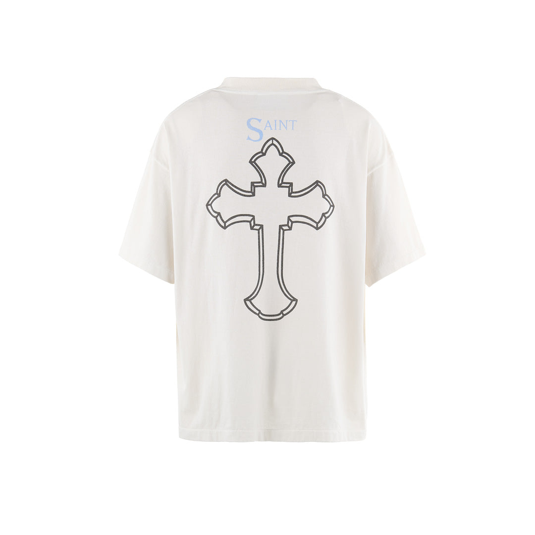 SAINT Mxxxxxx × 2PAC S/S TEE 2PAC WHITE