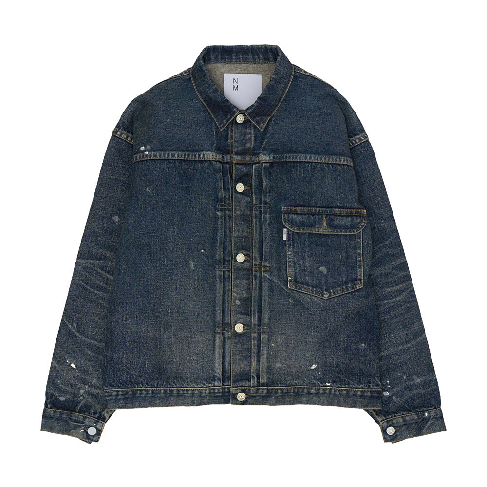 #001 T-BACK DENIM JACKET