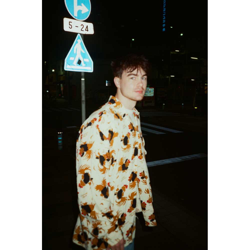 ROOSTER L/S レーヨンシャツ Shawn